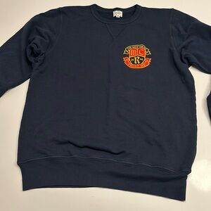 My chemical romance x Oxford pennant collab - navy crewneck sweatshirt Sz SMALL